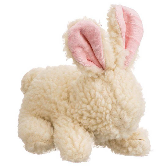 Vermont Fleece Rabbit Dog Toy